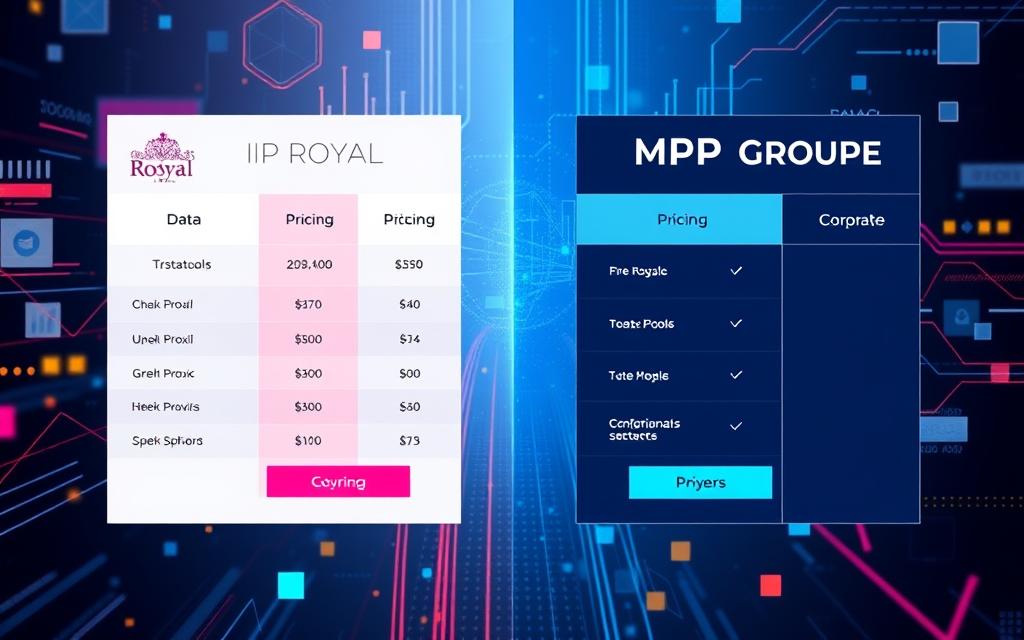 IP Royal pricing and MPP Groupe pricing comparison